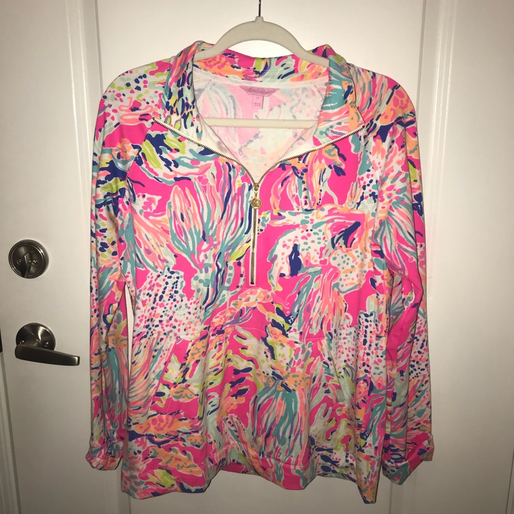Lilly 1/4 zip popover!